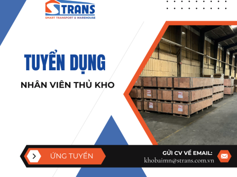 TUYỂN DỤNG - NHÂN VIÊN THỦ KHO 